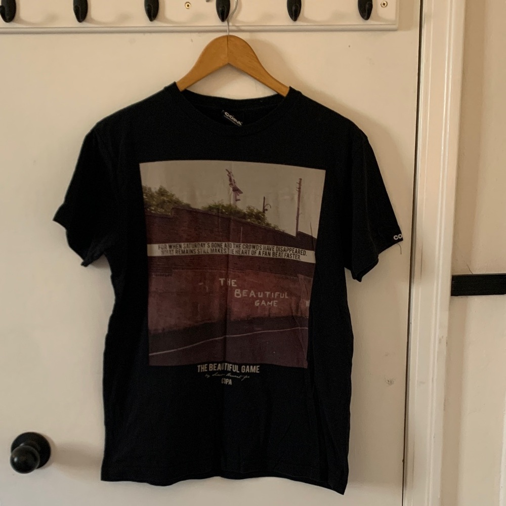 Black Copa football Graphic T-Shirt